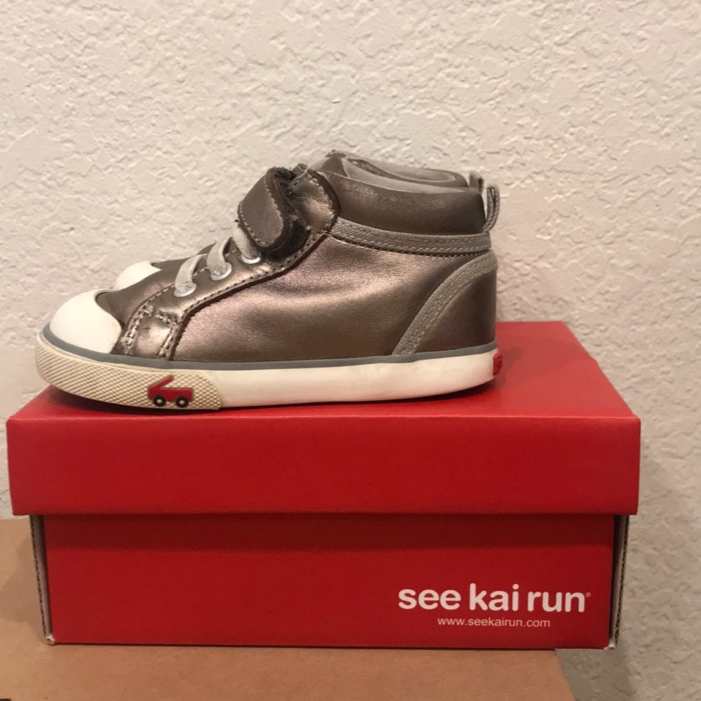 See Kai Run toddler high top shoes